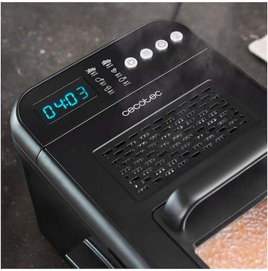 Cecotec Cleanfry Luxury 3000 Πολυμάγειρας 3.2lt Μαύρη