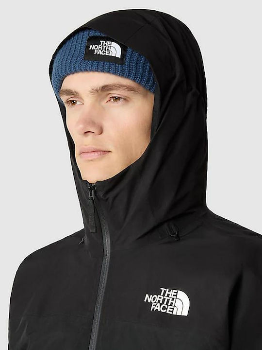 3 in 1 Winter Jacket Waterproof and Windproof Black