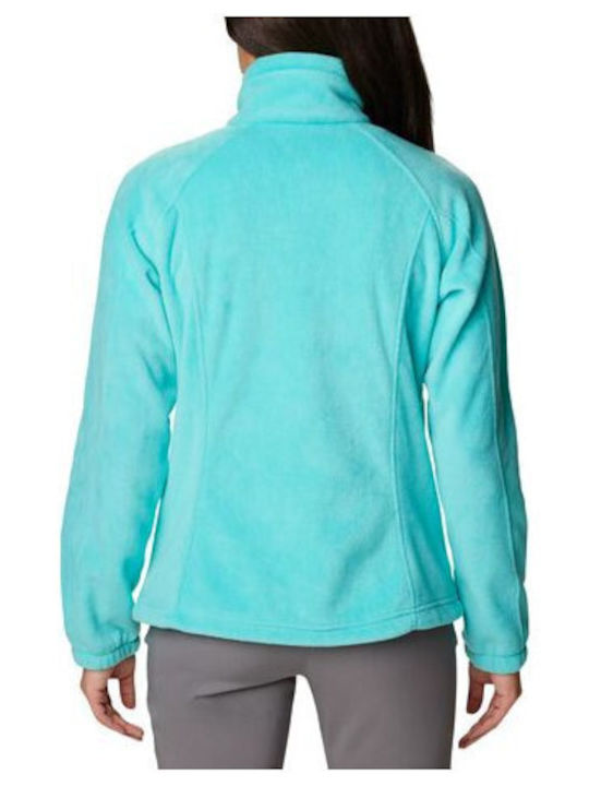 Columbia Women's Cardigan with Zipper Turquoise