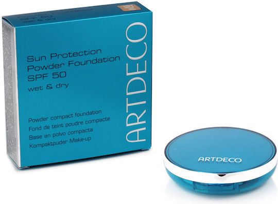 ArtDeco Sun Protection Powder Foundation LSF50 20 Cool Beige 9.5gr