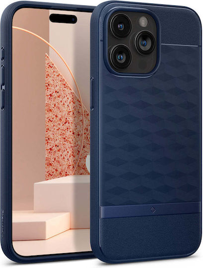 Caseology Parallax Mag Back Cover Plastic Midnight Blue (iPhone 15 Pro)