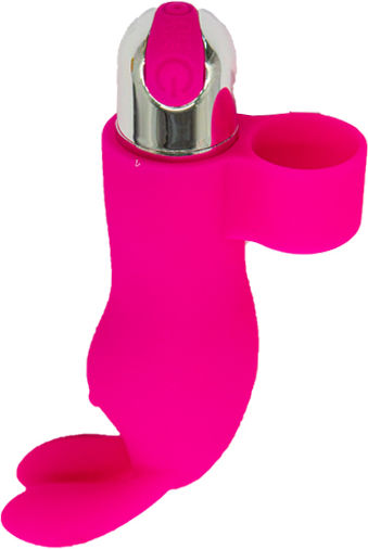 Ohmama Vibrator Finger 9.8cm Pink