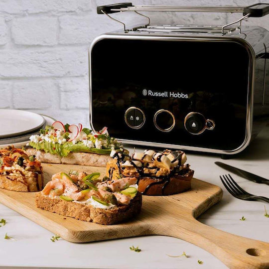 Russell Hobbs Distinctions Toaster 2 Slots 1600W Black