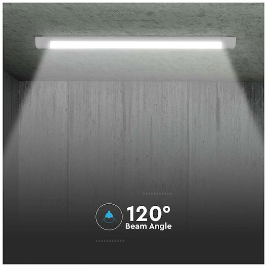 V-TAC Commercial Linear LED Wall Light 40W Cold White IP20 120cm