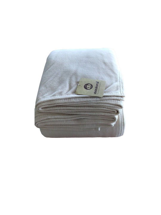 Manterol Casa Arica Decke Fleece Übergröße 220x240cm Hellblau