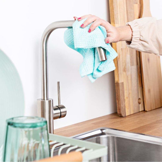 Minky Cleaning Cloths with Microfibers General Use Blue