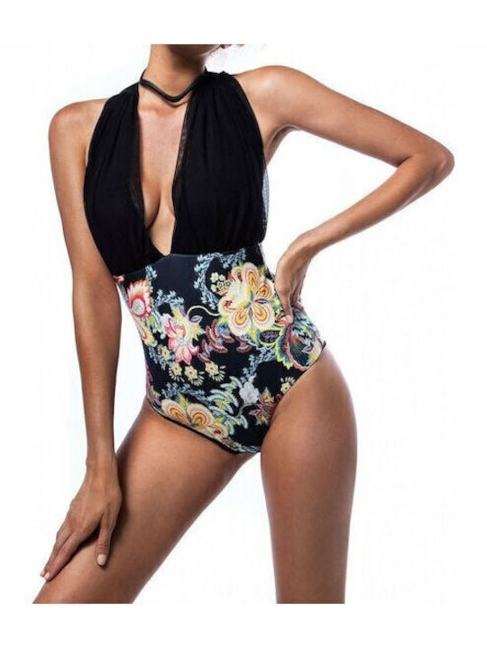 One-Piece Swimsuit Floral