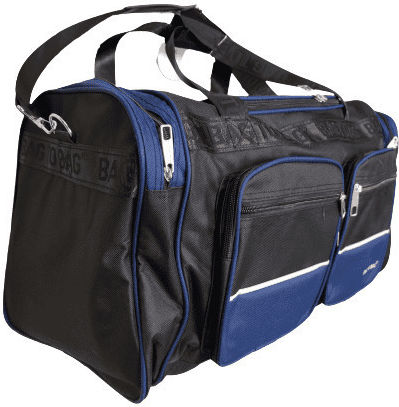 Bag to Bag Σακ Βουαγιάζ Μπλε Υφασμάτινο Μ60xΠ25xΥ30εκ.