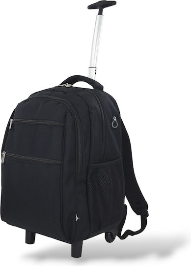Ormi Sack Voyage Back 30lt Black with Wheels Fabric L50xW19xH34cm