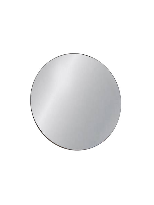 Liberta Wall Mirror with Silver Metallic Frame 1pcs