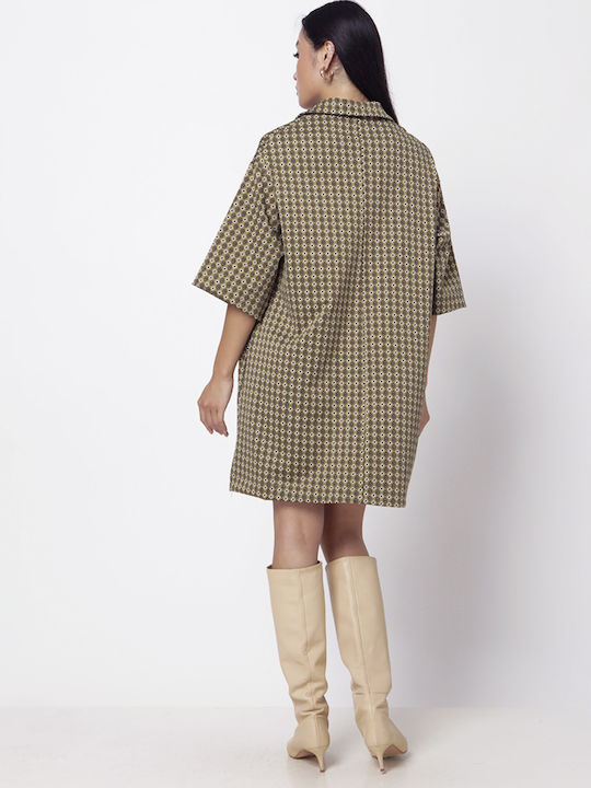 Summer Mini Dress Green