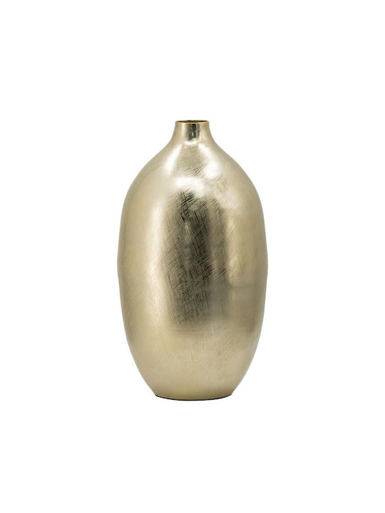 Artekko Decorative Vase Streak Gold 21x21x47cm