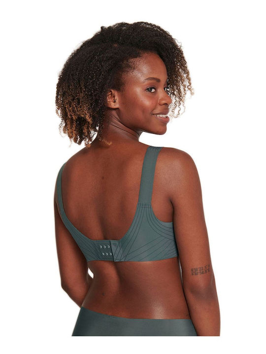 Sloggi Zero Feel Women's Bra without Padding Green