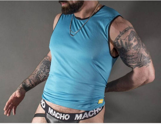 Macho Underwear Shirt Body Μπλε