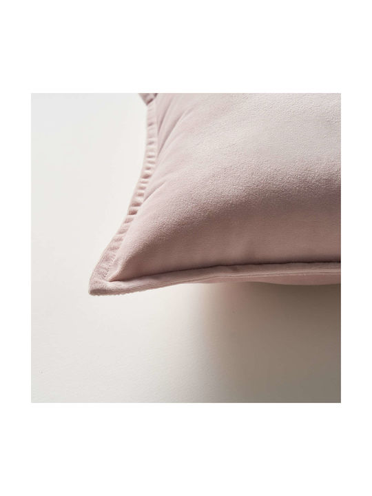 Gofis Home Decorative Pillow Case Winter 710/17 from Velvet Pearl Pink 43x43cm.