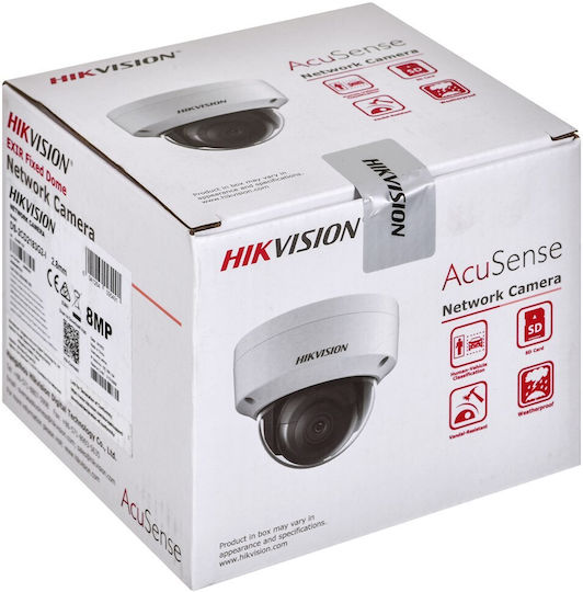 Hikvision DS-2CD2183G2-I IP Cameră de Supraveghere 4G 4K Rezistentă la apă cu Lentilă 2.8mm