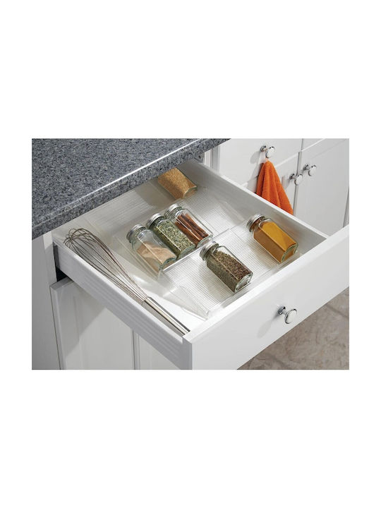 Aj Plastic Tabletop Spice Rack Organizer Spice Drawer Organiser Transparent