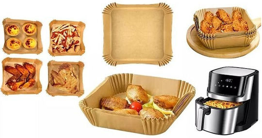 Aj WP Non-stick Papers for Air Fryer 20x20cm 50pcs