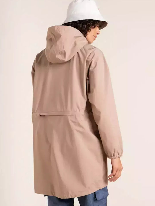 Winter Jacke Wasserdicht Braun