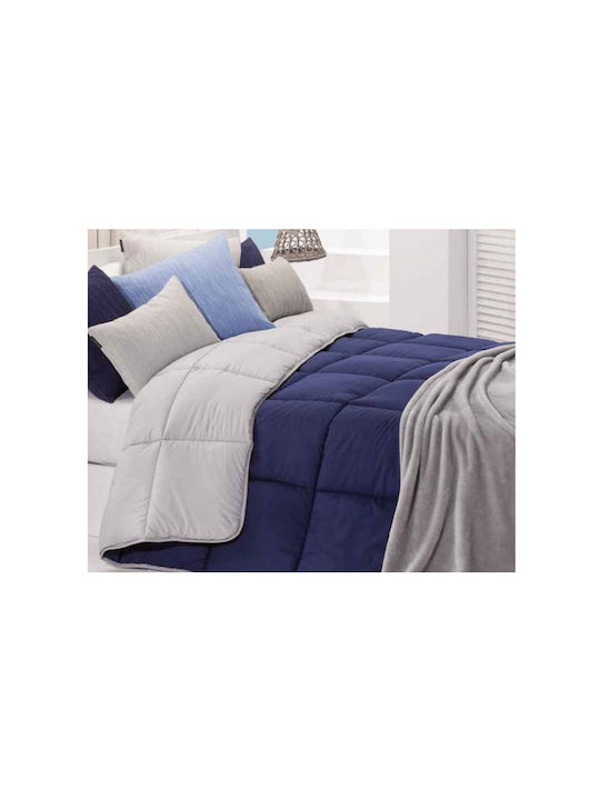 Manterol Casa Duvet Queen 220x220cm Black/beige