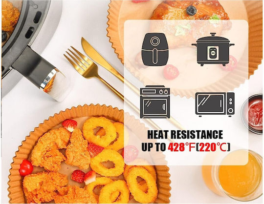 Aj WP Non-stick Papers for Air Fryer 16x16cm 50pcs