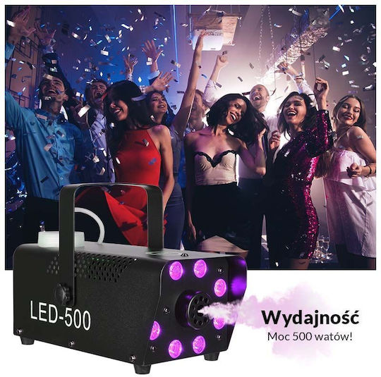 Light4me Μηχανή Καπνού 500W με Ασύρματο Χειριστήριο