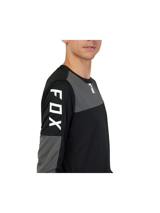 Fox Defend Ls Long Sleeves Cycling Jersey Black