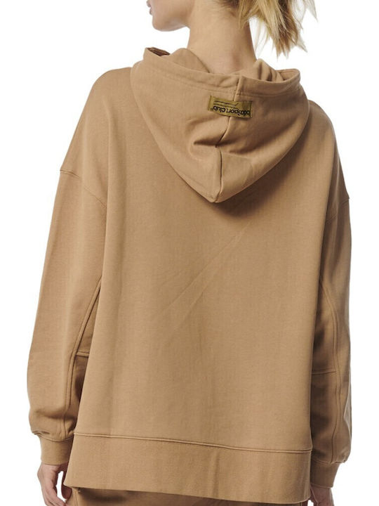Women's Sweatshirt Hooded Brown