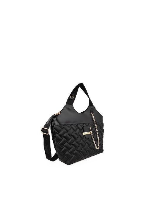 FRNC Damen Tasche Schulter Schwarz