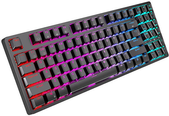 Royal Kludge RK92 Fără fir Gaming Tastatură Mecanică cu Custom Brown comutatoare și iluminare RGB (Engleză US)