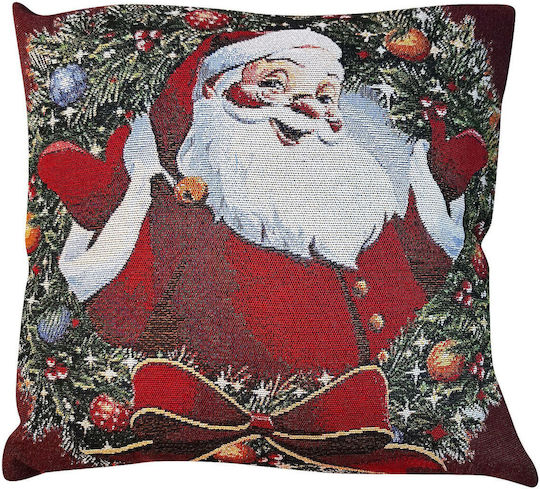 XMASfest Christmas Decorative Pillow Square Multicolour 45x45cm (Μiscellaneous Designs)