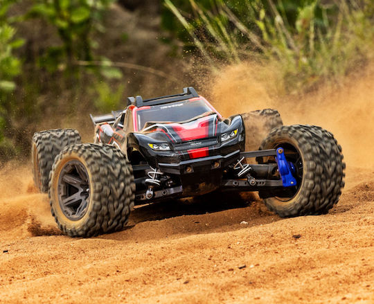 Traxxas Rustler Τηλεκατευθυνόμενο Αυτοκίνητο 4WD Κόκκινο