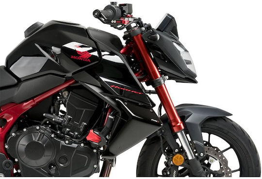 Puig Πλαϊνό Πλαστικό Μοτοσυκλέτας για Honda Hornet Μαύρο