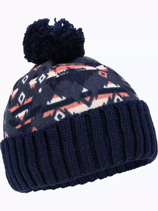 Knitted Beanie Cap Navy Blue
