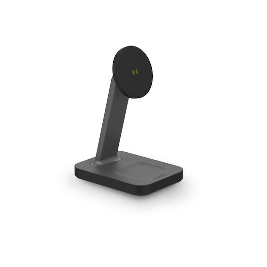 Mophie Încărcător Magsafe 15W Gri (Snap+ 2 in 1)
