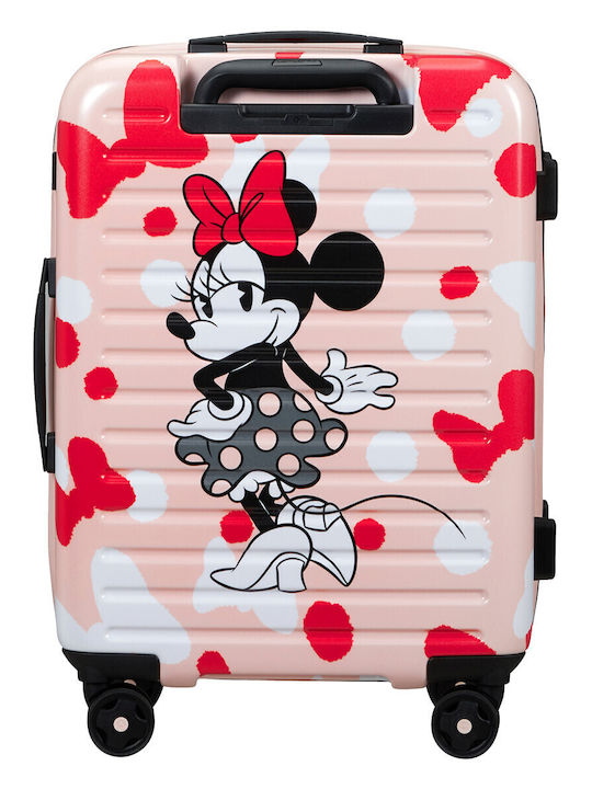 Samsonite Disney Kinder Kabinen Hart Koffer Rosa mit 4 Räder Höhe 55cm