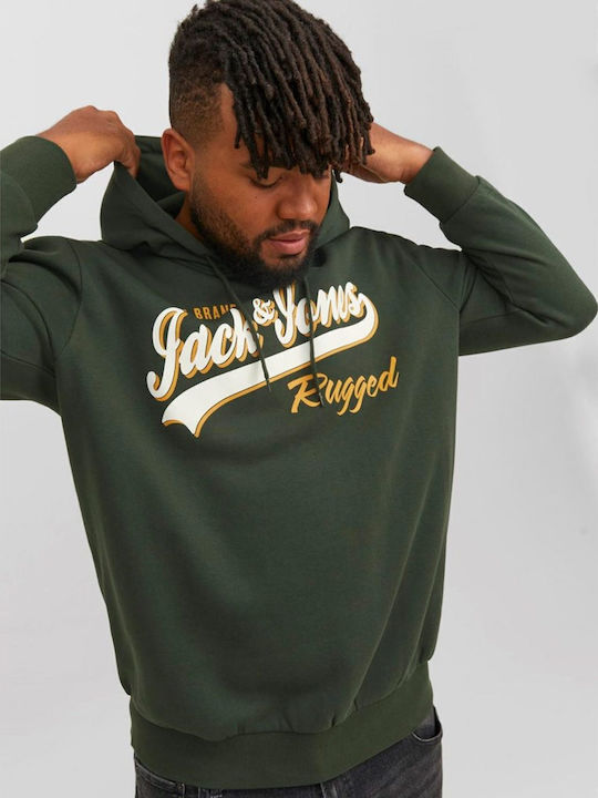 Sweatshirt with Hood Green