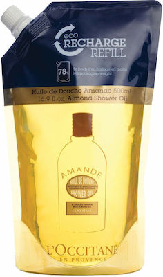 L'Occitane Almond Shower Λάδι για Ντους Refill 500ml