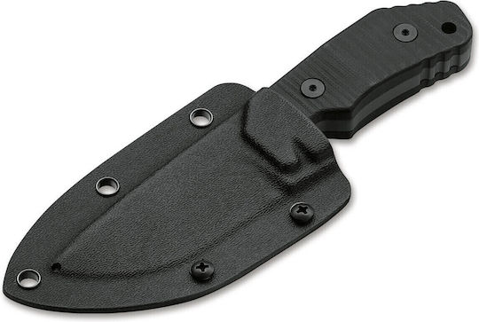 Boker Little Dvalin Μαχαίρι Μαύρο σε Θήκη