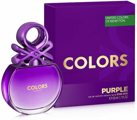 Benetton Colors de Benetton Purple Eau de Toilette 50ml