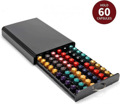 Aj Capsule Drawer for 60 Nespresso Pods WP-60-NESBL