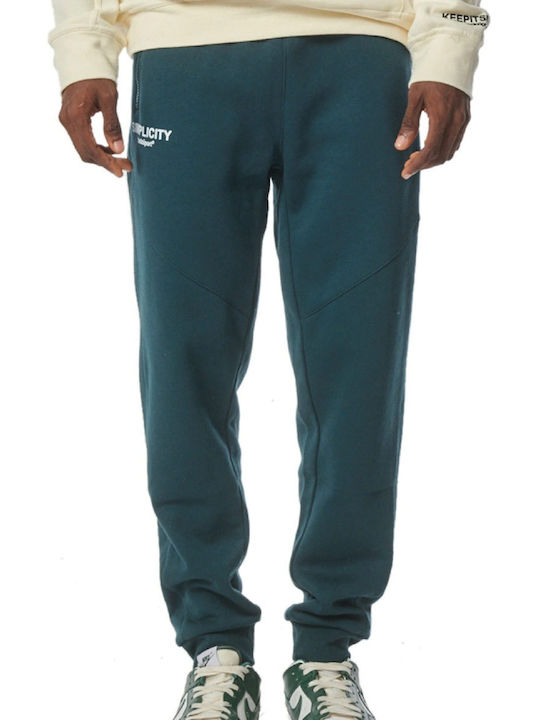 Sweatpants with Elastic Green