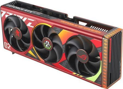 Asus GeForce RTX 4090 24GB GDDR6X ROG Strix OC EVA-02 Edition Κάρτα Γραφικών