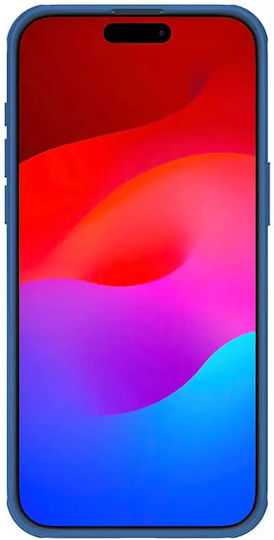Nillkin Super Frosted Shield Pro Back Cover Μεταλλικό Μπλε (iPhone 15 Pro Max)