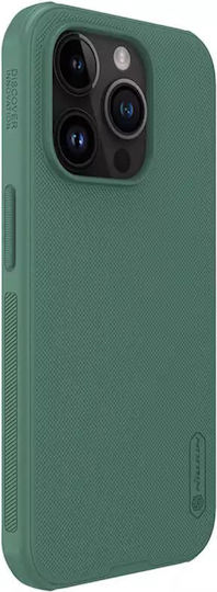 Nillkin Super Frosted Shield Pro Umschlag Rückseite Kunststoff Magnetisch Grün (iPhone 15 Pro)