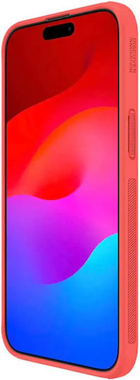 Nillkin Super Frosted Shield Pro Back Cover Plastic Red (iPhone 15 Pro Max)