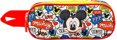 Disney Pencil Case with 1 Compartment Multicolored