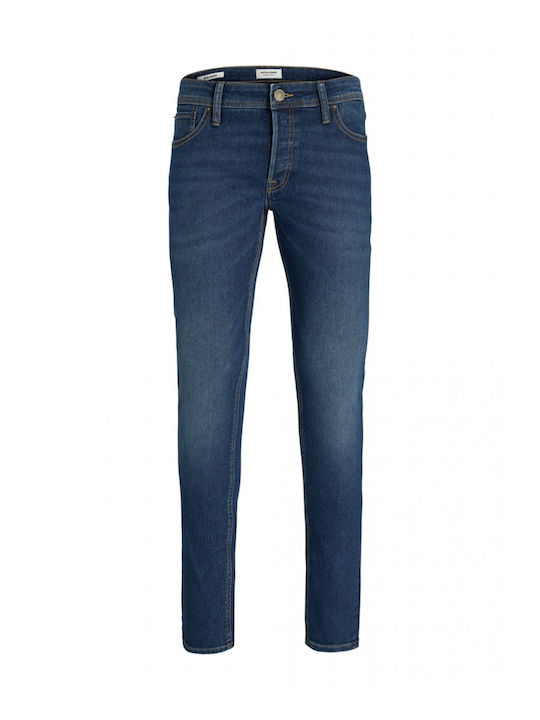 Men's Jeans Pants with Slim Fit Blue