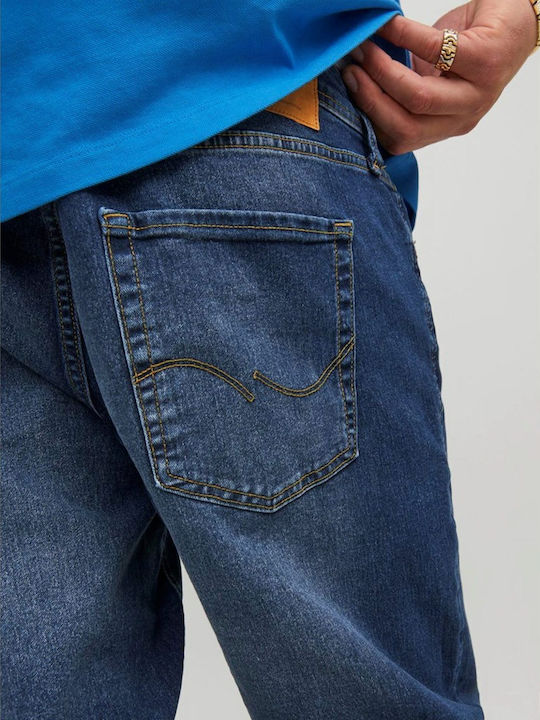 Men's Jeans Pants with Slim Fit Blue