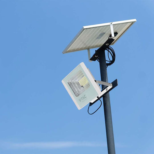V-TAC Στεγανός Ηλιακός Προβολέας LED 16W Φυσικό Λευκό 4000K IP65